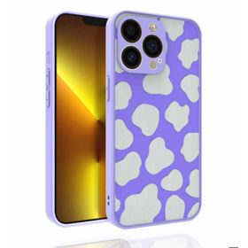Zore Apple iPhone 13 Pro Uyumlu NO6 Desenli Kamera Korumalı Parlak Nora Kapak Kılıf
