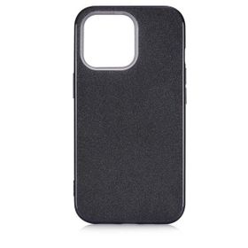 Zore Apple iPhone 13 Pro Uyumlu Siyah Shining Silikon Kılıf