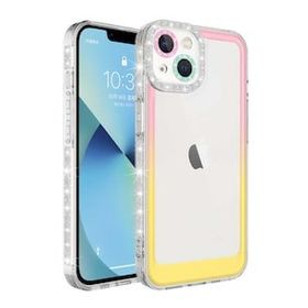 Zore Apple iPhone 13 Simli Renk Geçiş Tasarımlı Lens Korumalı Park Kapak Kılıf