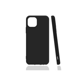 Zore Apple iPhone 13 Uyumlu Biye Silikon Siyah Kılıf