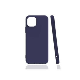 Zore Apple iPhone 13 Uyumlu Lacivert Biye Silikon Kılıf