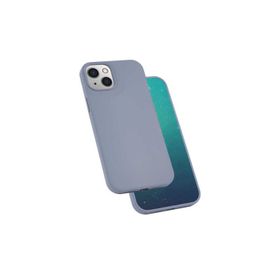 Zore Apple iPhone 13 Uyumlu Lila Silk Silikon Kılıf