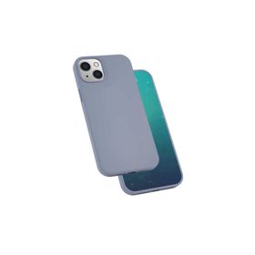 Zore Apple iPhone 13 Uyumlu Lila Silk Silikon Kılıf