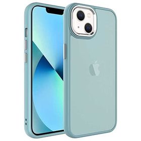 Zore Apple iPhone 13 Uyumlu Mavi Buzlu Sert PC May Kapak Kılıf