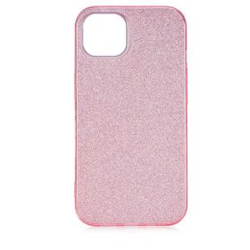 Zore Apple iPhone 13 Uyumlu Rose Gold Shining Silikon Kılıf