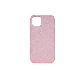 Zore Apple iPhone 13 Uyumlu Rose Gold Shining Silikon Kılıf