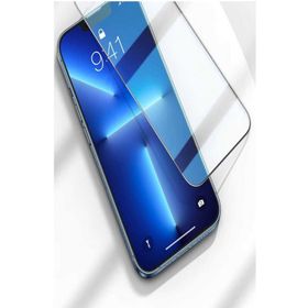 Zore Apple iPhone 14 Etnaa Cam Siyah Ekran Koruyucu