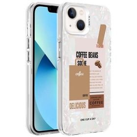 Zore Apple iPhone 14 Mermer Desenli Marbello Kapak Kılıf