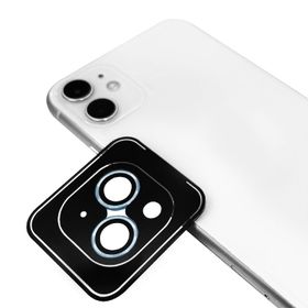 Zore Apple iPhone 14 Plus CL-11 Safir Anti-Reflective Siyah Kamera Lens Koruyucu
