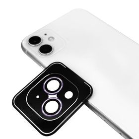 Zore Apple iPhone 14 Plus CL-11 Safir Anti-Reflective Siyah Kamera Lens Koruyucu