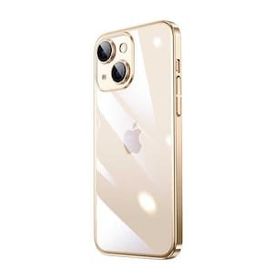 Zore Apple iPhone 14 Plus Sert PC Renkli Çerçeveli Riksos Silikon Kapak Kılıf