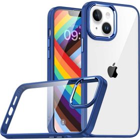 Zore Apple iPhone 14 Plus Uyumlu Lacivert Flora Kapak Kılıf