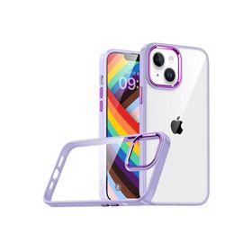 Zore Apple iPhone 14 Plus Uyumlu Lila Flora Kapak Kılıf