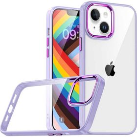 Zore Apple iPhone 14 Plus Uyumlu Lila Flora Kapak Kılıf