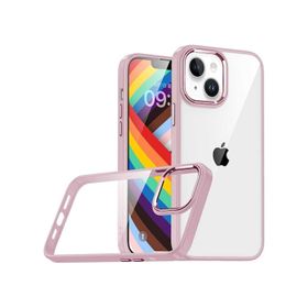 Zore Apple iPhone 14 Plus Uyumlu Rose Gold Flora Kapak Kılıf
