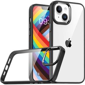 Zore Apple iPhone 14 Plus Uyumlu Siyah Flora Kapak Kılıf