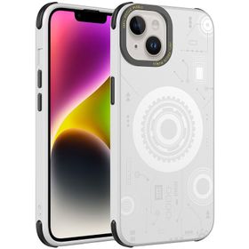 Zore Apple iPhone 14 Plus Wireless Şarj Özellikli Desenli Hot Kapak Kılıf