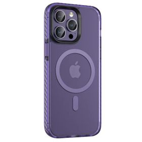 Zore Apple iPhone 14 Pro Max (6.7) Mat Arka Yüzey Wireless Şarj Özellikli Zore Locik Kapak - Siyah Kılıf