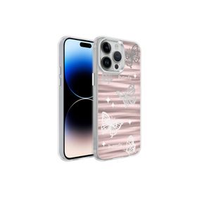 Zore Apple iPhone 14 Pro Max Airbagli Parlak Tasarımlı Mimbo Kapak Kılıf