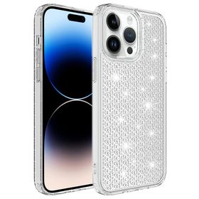 Zore Apple iPhone 14 Pro Max Airbagli Parlak Tasarımlı Snow Kapak Kılıf