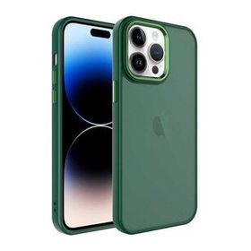 Zore Apple iPhone 14 Pro Max Buzlu Sert PC May Kapak Kılıf