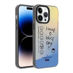 Zore Apple iPhone 14 Pro Max Desenli Dragon Sert Kapak Kılıf