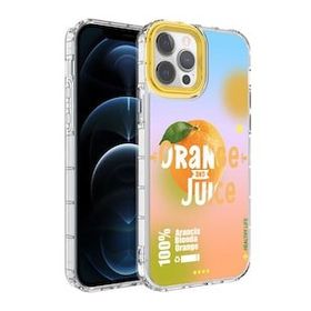 Zore Apple iPhone 14 Pro Max Kamera Korumalı Renkli Desenli Sert Silikon Korn Kapak Kılıf