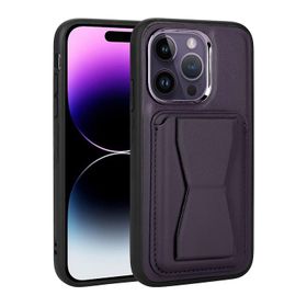 Zore Apple İphone 14 Pro Max Kartlıklı Standlı Pu Deri Memo Kapak Kılıf