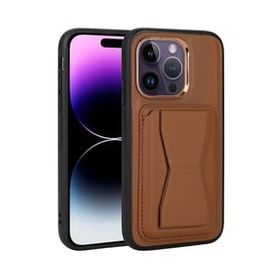 Zore Apple İphone 14 Pro Max Kartlıklı Standlı Pu Deri Memo Kapak Kılıf