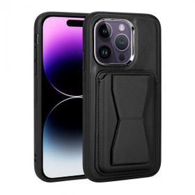 Zore Apple İphone 14 Pro Max Kartlıklı Standlı Pu Deri Memo Kapak Kılıf