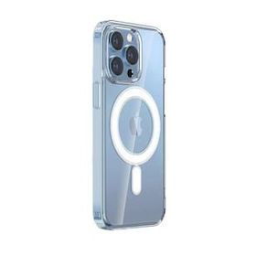 Zore Apple iPhone 14 Pro Max Magsafe Şarj Özellikli Şeffaf Sert PC Embos Kapak Kılıf