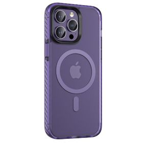 Zore Apple iPhone 14 Pro Max Mat Arka Yüzey Wireless Şarj Özellikli Locik Kapak Kılıf