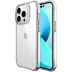 Zore Apple iPhone 14 Pro Max Şeffaf Ultra İnce Airbag Tasarımlı Okka Kapak Kılıf