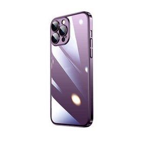 Zore Apple iPhone 14 Pro Max Sert PC Renkli Çerçeveli Riksos Silikon Kapak Kılıf