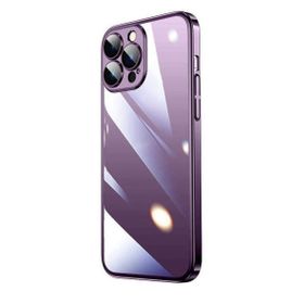 Zore Apple iPhone 14 Pro Max Sert PC Renkli Çerçeveli Riksos Silikon Kapak Kılıf