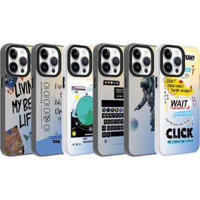 Zore Apple iPhone 14 Pro Max Uyumlu Have Desenli Dragon Sert Kapak Kılıf