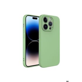 Zore Apple iPhone 14 Pro Max Uyumlu Kamera Korumalı Mara Lansman Kapak Açık Yeşil Kılıf