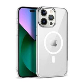 Zore Apple iPhone 14 Pro Max Wireless Şarj Özellikli Pixel Magsafe Kapak Kılıf