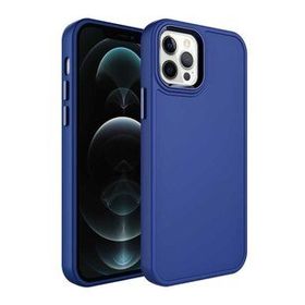 Zore Apple iPhone 14 Pro Metal Çerçeve Buton Tasarımlı Sert Botox Kapak Kılıf