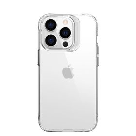 Zore Apple iPhone 14 Pro Şeffaf Ultra İnce Airbag Tasarımlı Okka Kapak Kılıf