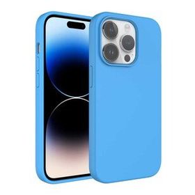 Zore Apple iPhone 14 Pro Sıvı Teknolojili Silinebilir Sert Kivi Kapak Kılıf