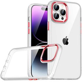 Zore Apple iPhone 14 Pro Uyumlu Kırmızı Flora Kapak Kılıf
