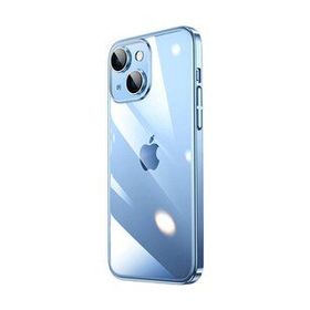 Zore Apple iPhone 14 Sert PC Renkli Çerçeveli Riksos Silikon Kapak Kılıf