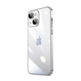 Zore Apple iPhone 14 Sert PC Renkli Çerçeveli Riksos Silikon Kapak Kılıf