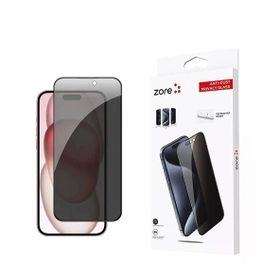 Zore Apple iPhone 15 Plus Uyumlu Anti Dust Privacy Temperli Ekran Koruyucu