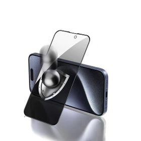 Zore Apple iPhone 15 Plus Uyumlu Rika Premium Privacy Temperli Cam Ekran Koruyucu