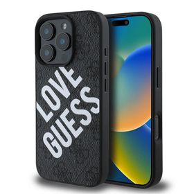 Zore Apple iPhone 16 Pro Max Guess Orijinal Lisanslı Big Love Guess Kapak Kılıf