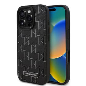 Zore Apple iPhone 16 Pro Max Telefon Karl Lagerfeld Orijinal Lisanslı Magsafe Şarj Özellikli Kapak Kılıf
