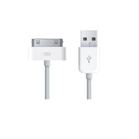 Zore Apple iPhone 4S Beyaz USB Kablo