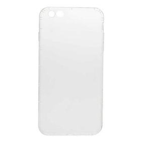 Zore Apple iPhone 6 Plus Süper Silikon Kapak Şeffaf Kılıf